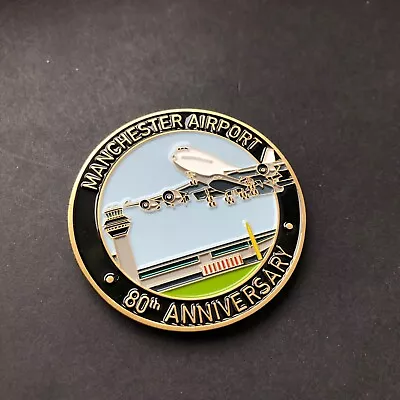 Manchester Airport 80th Anniversary Coin • £5