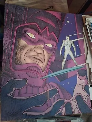 Galactus And Silver Surfer Poster By Moebius Marvel Comics • $299.99