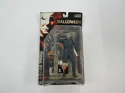 1999 Mcfarlane Movie Maniacs Halloween Michael Myers Figure Sealed W/ Pumpkin+++ • $79.99