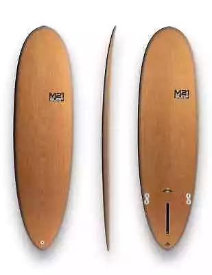 6'6  X 21  X 2 3/4  43.4L Funboard Midlength Surfboard M21 Sports • $600