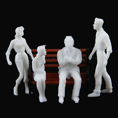 100PCS Train Mechanic People Figure Model Railway Scenery Layout 1:150 HO Scale • $2.62