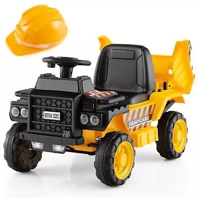 £59.99 • Buy Kids Electric Ride On Construction Truck 6V Battery Powered Construction Toy Car