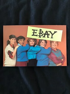 LISA WHELCHEL Photo Vintage Facsimile Signed Card FACTS OF LIFE Nancy McKeon TV • $69