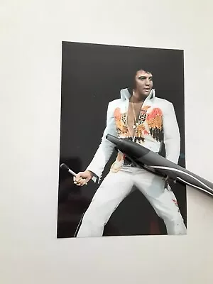 Elvis Presley The King Of Rock  N  Roll Glossy Color 4x6 Photo Brand New  • $4.99