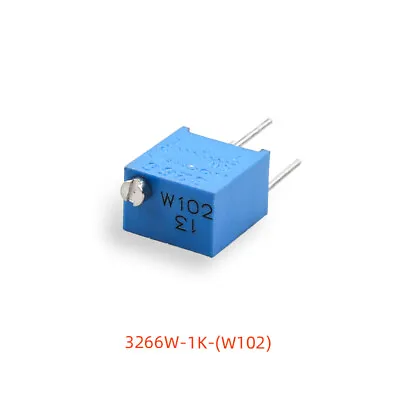 3296w Trimmer Potentiometer 10 Value Multi-turn Variable Resistor Trimmer 1K-1M  • $1.99