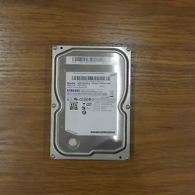 Samsung Spinpoint HD161HJ 160GB 7200rpm SATA Hard Disk Drive Used • £0.99