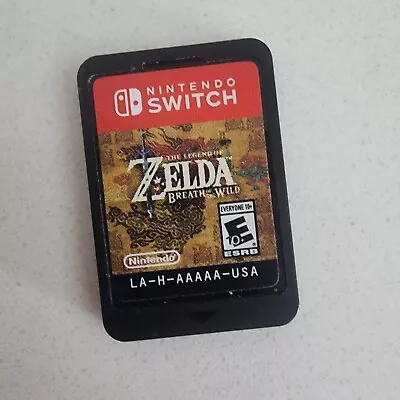Legend Of Zelda Breath Of The Wild Nintendo Switch Cartridge Only • $10