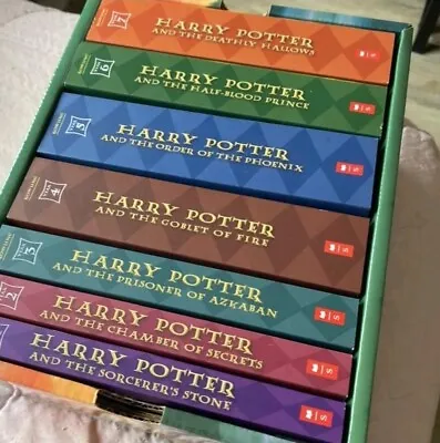 Harry Potter The Complete Series Books 1-7 Scholastic Paperback Set J.K. Rowling • $72.99