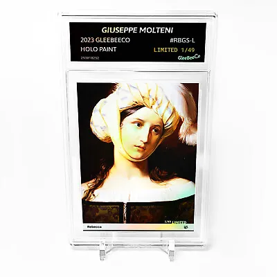 REBECCA (Giuseppe Molteni) Card 2023 GleeBeeCo Holo Paint #RBGS-L Limited To /49 • $55.20