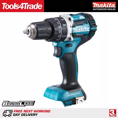 Makita DHP484Z 18V LXT Cordless Brushless Combi Hammer Drill Driver Body Only • £99