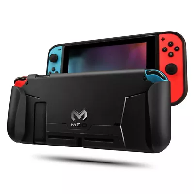 Soft TPU Silicone Cover Protective Grip Case For Nintendo Switch Hand Grip Stand • $19.99