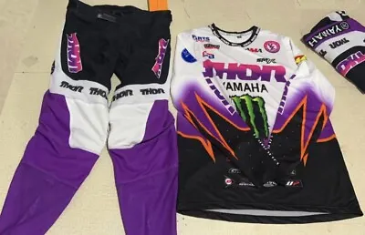 Thor Mx Monster Energy Racing Motocross Offroad Gear Set Jersey Pants Combo • $145