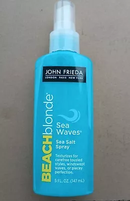 $15.99 • Buy 5 Fl Oz John Frieda Beach Blonde Sea Waves Sea Salt Texturize Hair Spray Mist