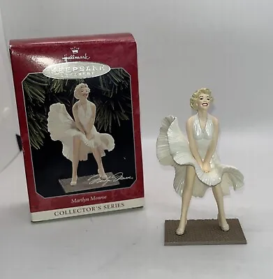 Marilyn Monroe Hallmark Keepsake Ornament 1998 Subway Grate Skirt Mishap • $12.99