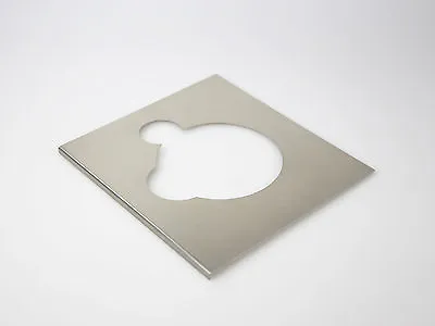 Cover Plate Face Plate For Thorens Td 125 Stainless Steel Brushed • $199.12
