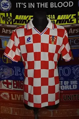 £143.99 • Buy 5/5 Croatia Adults L 1992 Home Original Football Shirt Jersey Soccer