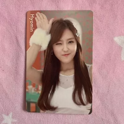 T-ara Hyomin Bunny Style Official Photocard Kpop • $8.70