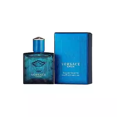 Versace Eros Pour Homme  Eau De Toilette Travel Mini For Men 5ml • $29.99