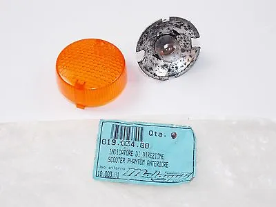 Nos Oem Malaguti Scooter Phantom F12-100 Front Turn Signal Indicator 019.034.00 • $16.99