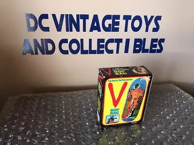 Vintage  ARCO V ENEMY VISITOR BOP BAG MISB Sealed 1984 Warner Bros Inc. LJN-RARE • $399.99