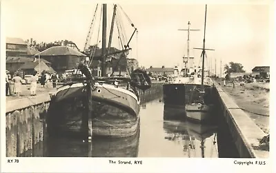 Rye. The Strand # RY.78 By Frith. Sailing Barge.  • £10