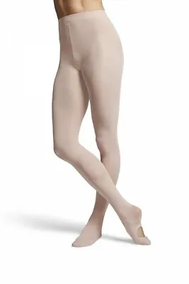 £6.25 • Buy Bloch Contoursoft TO982 Pink Convertible Ballet/Dance Tights Child & Adult