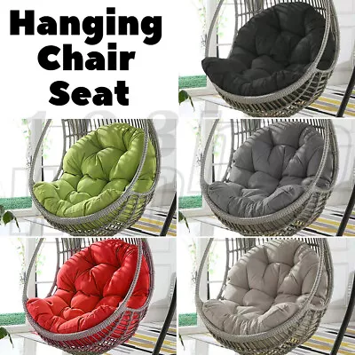 $42.29 • Buy Hanging Egg Chair Cushion Sofa Swing Chair Seat Relax Cushion Padded Pad Covers~
