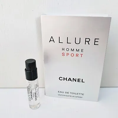 Chanel Allure Homme Sport Eau De Toilette Mini Spray For Men 1.5ml Brand NEW! • $19.95