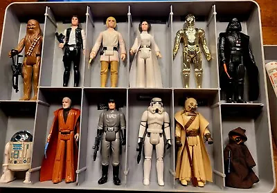 Vintage Kenner Star Wars 1977 Lot Of First 12 Original Complete 36 Figures Total • $2000
