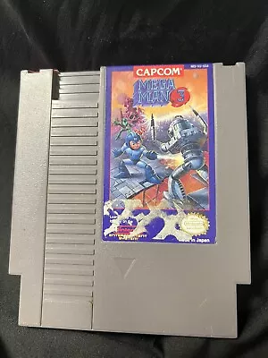 Mega Man 3 Nintendo NES Authentic Tested Working Clean Free Shipping • $44.99