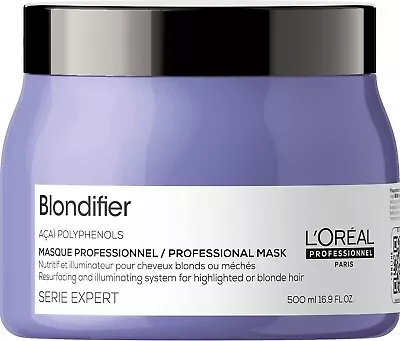 L'Oreal Professionnel Serie Expert Blondifier Hair Masque 500ml - UK • £24.99