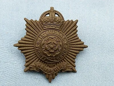 The Hampshire Regiment Officers Service Dress Cap Badge.. • £30