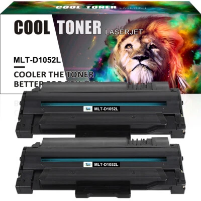 £22.99 • Buy 2 Black Toner Cartridge For Samsung ML2525W ML2580N SCX4623FN SF650P MLT-D1052L