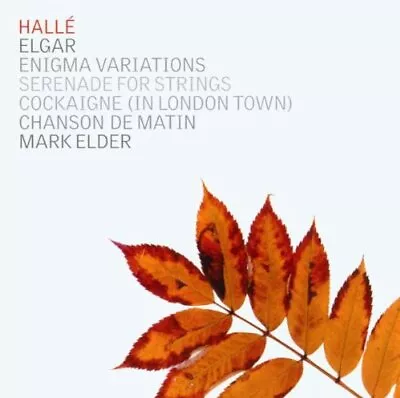 Enigma Variations Etc. (Elder Halle Orchestra) CD (2003) FREE Shipping Save £s • £2.98