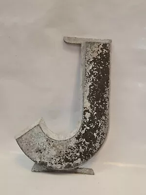 Vintage DRIVE-IN Movie Theatre MARQUEE LETTER - J - Black Metal 22cm Cinema Sign • $10.41