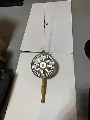 Vintage SW-ISH ROD & Reel By Swiss-Tech Inc Delavan WI Swish Ice Fishing • $18.75