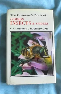 The Observer Book Of Common Insects And Spiders HB Reprint 1966 Of Original 1953 • £7.99