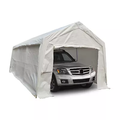 Kct Portable Carport Canopy Outdoor Shelter Cover Garage Canvas Gazebo Tent • £269.95