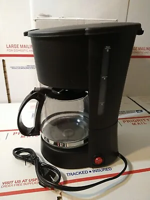 Small Electric 4 Cup Coffee Maker Machine Coffee Pot Home Office RV College Dorm • $7.98