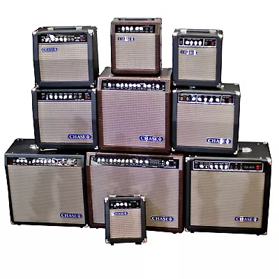 £199.99 • Buy Guitar Amplifier For Electric Acoustic Or Bass Guitar - Combo Amp - By Chase  