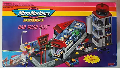 Micro Machines 1994 * Sealed  * Car Wash City Thailand Manufacture - Joescurios • $99.99