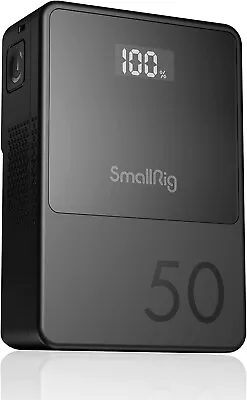 $179 • Buy SmallRig VB50 V Mount Battery 3400mAh, 50Wh V Lock Battery For Sony/Canon 3579