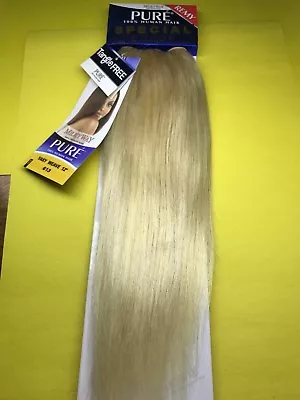 Milky Way PURE SPECIAL COLOR Human Hair Weave Extension Yaky_12 _#613 • $35