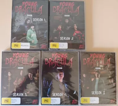 Young Dracula Seasons  1 / 2 / 3 / 4 /5 ( DVD 10 Discs ) BRAND NEW SEALED  • £93.91