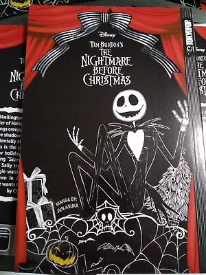 🌟  (8) The Nightmare Before Christmas Disney Tokyopop Manga Books Set • $15