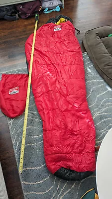 90's Vintage Marlboro Adventure Team Zero Degree Mummy Sleeping Bag • $9