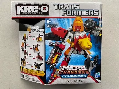 Kre-o Transformers Micro Changers Combiners Set Predaking New Toy • $30
