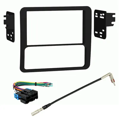 95-3027 Car Stereo Double Din Radio Install Dash Kit & Wires For GM Trucks SUVs • $46.95