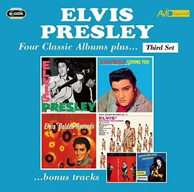 Four Classic Albums Plus: Third Set By Elvis Presley • $16.15