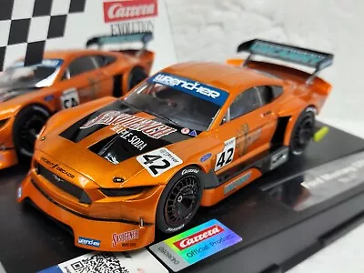 Carrera 27669 Evolution Ford Mustang GTY #42 1:32 Slot Car • $19.95